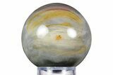 Polished Polychrome Jasper Sphere - Madagascar #358972-1